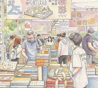 年轻人为何热衷书市“扫货
